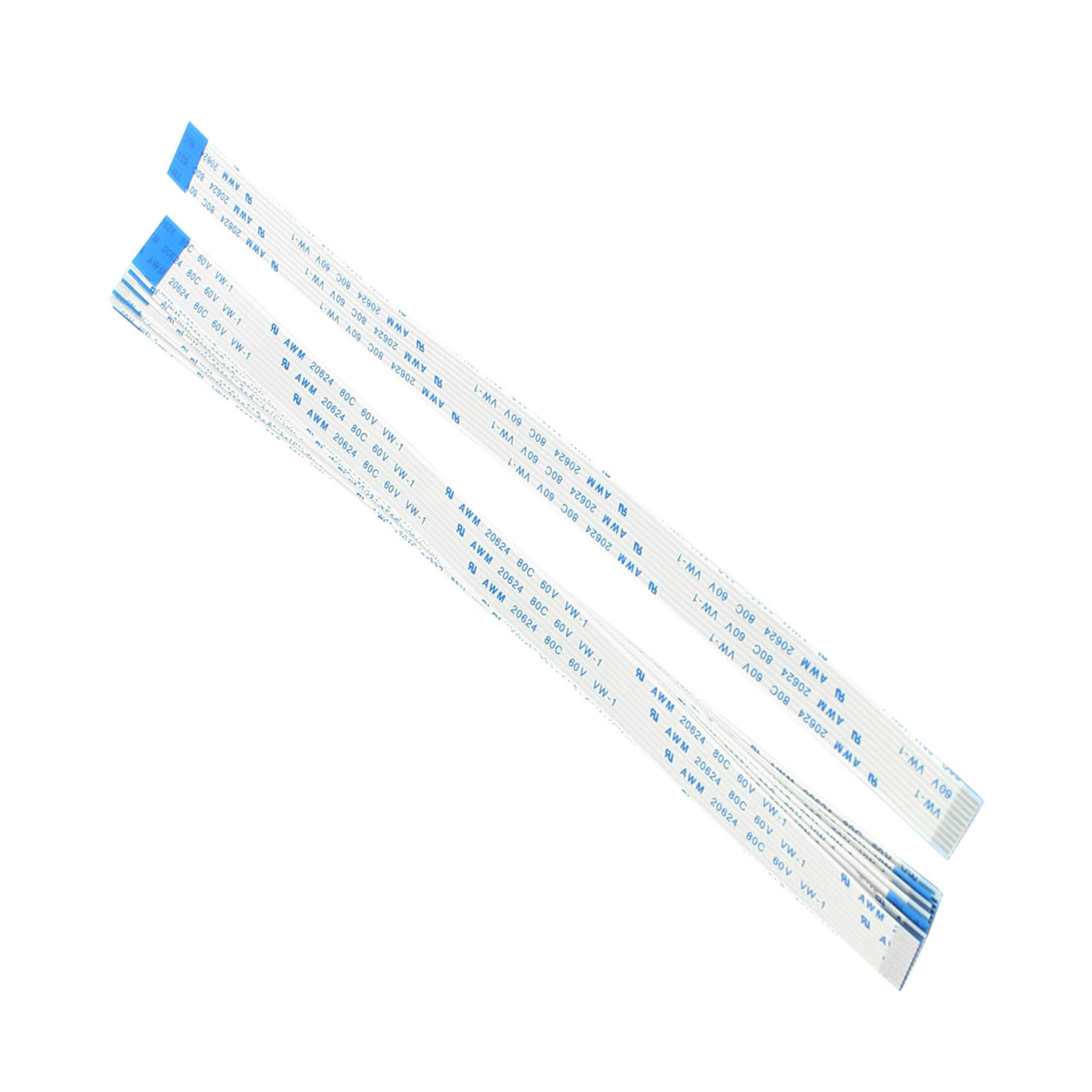 sourcing map B Tipo 10pz 1.0mm passo 10 Pin AWM 20624 80C 60V per VW 1 cavo piatto flessibile FFC 200mm