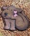 Animal Garden Stones (Brown Dog)