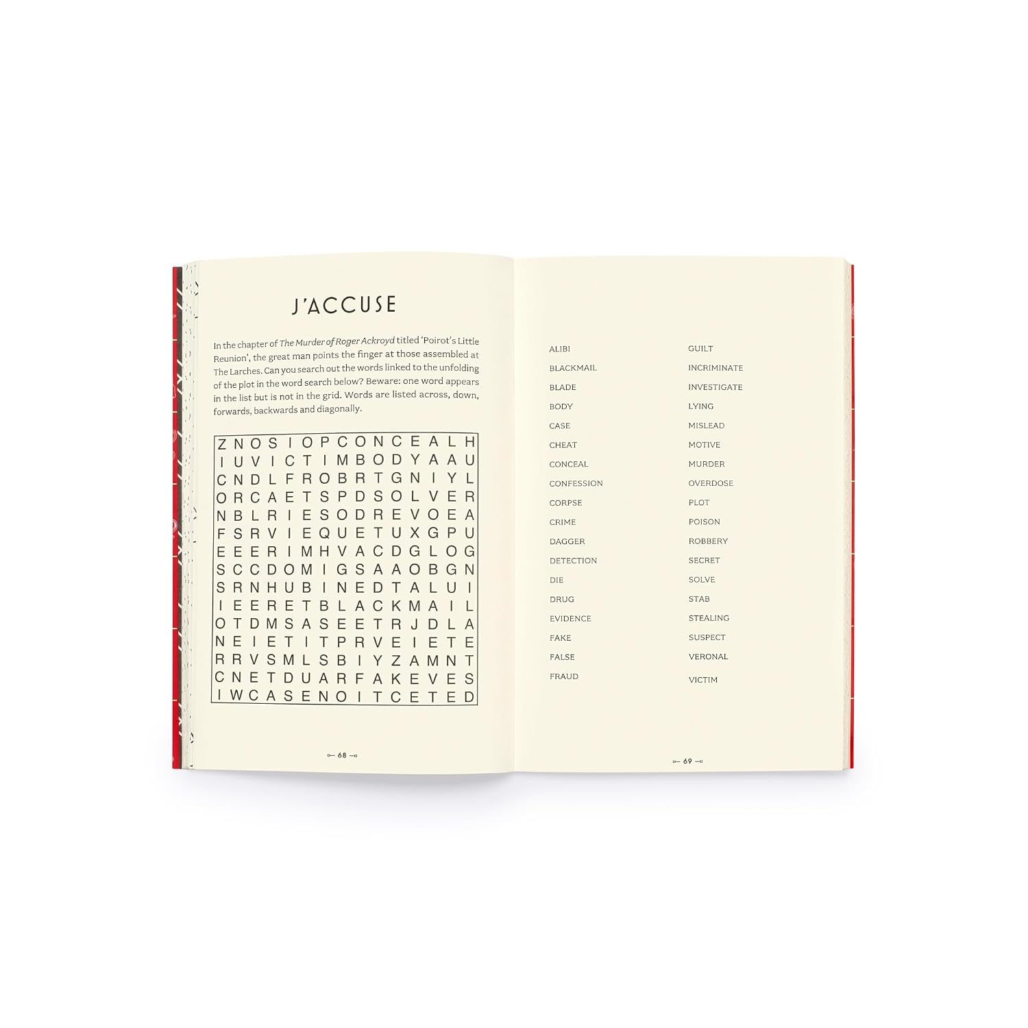 The Official Poirot Puzzle Book: Put your little grey cells to the ultimate test this Christmas      Paperback – October 14, 2025
