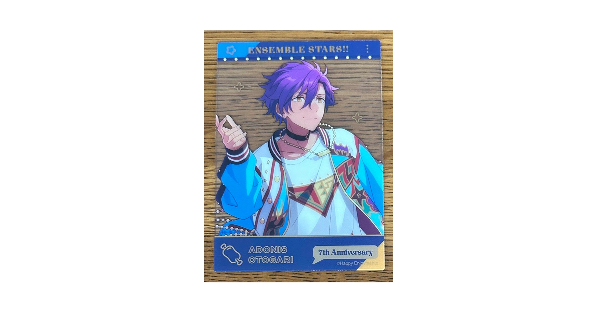 【バラ売り可】あんスタ 中国 流光クリアカード アドニス バラ売り可】あんスタ 中国 流光クリアカード アドニス
