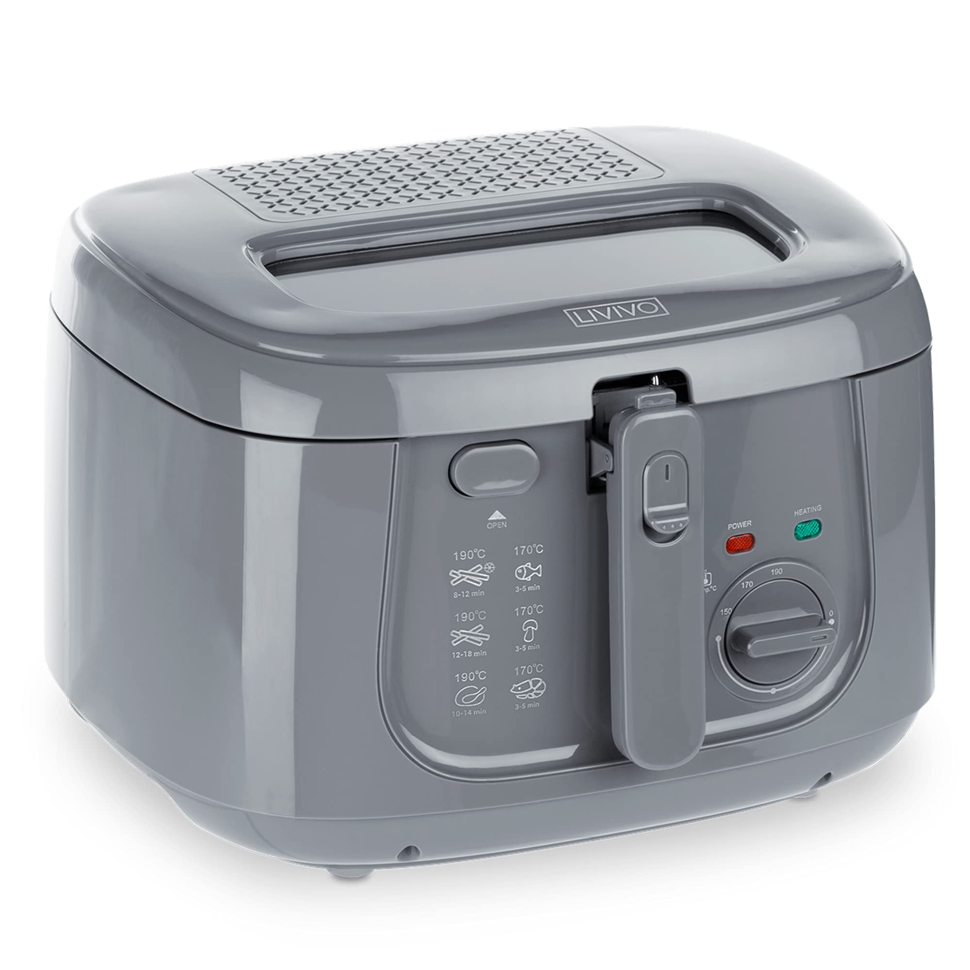 Buy LIVIVO Electric 2.5L Deep Countertop Fryer NonStick Coating