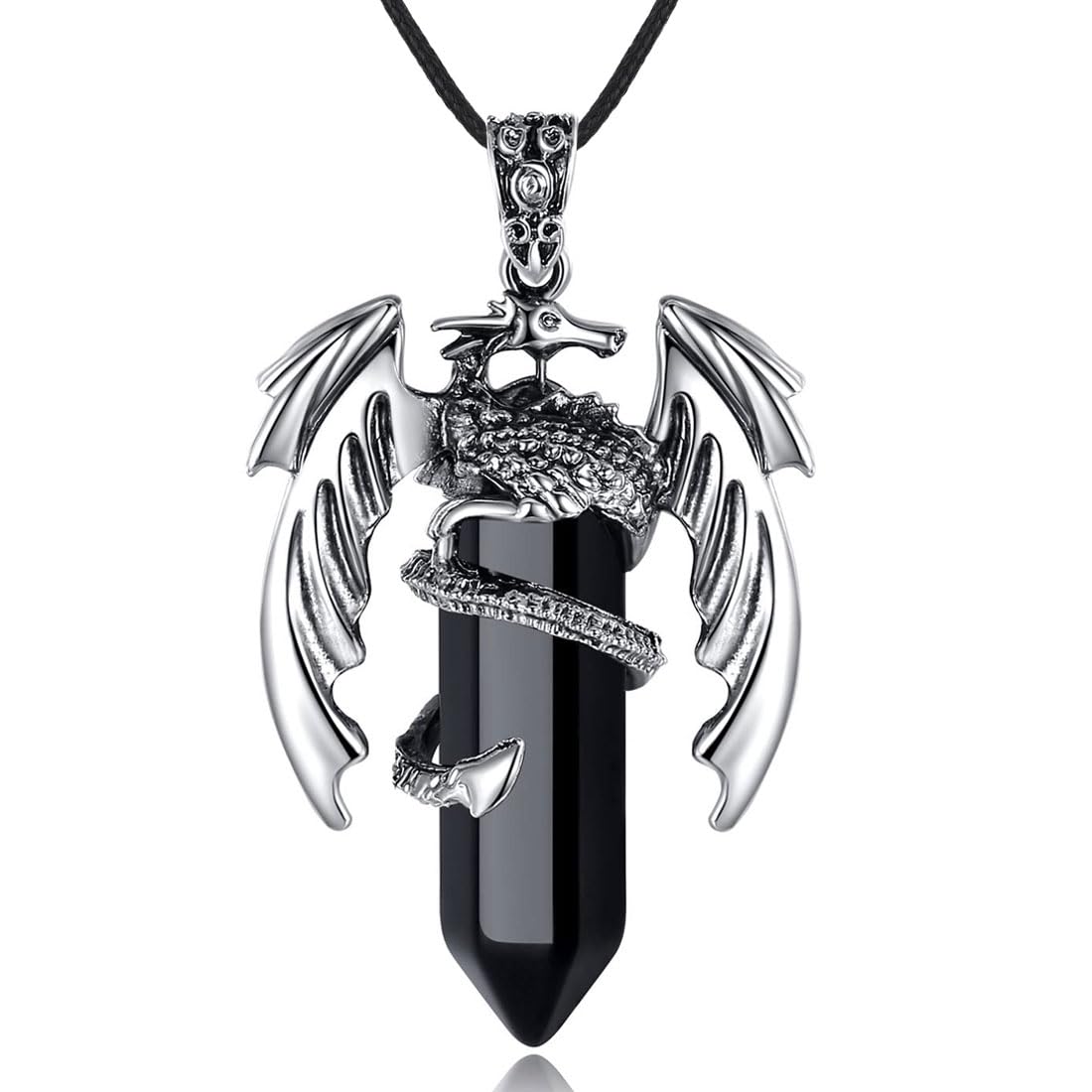 Collana Silhouette placcata argento Topolino | Disney Store
