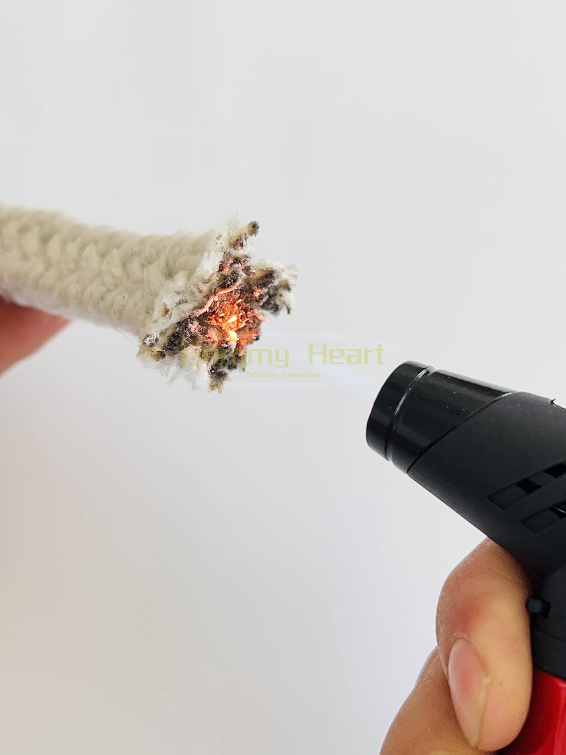 Furnace Door Special high Temperature Resistance 1200 Degrees Heat Insulation Good Sealing Ceramic Fiber Rope 5meters 32mm