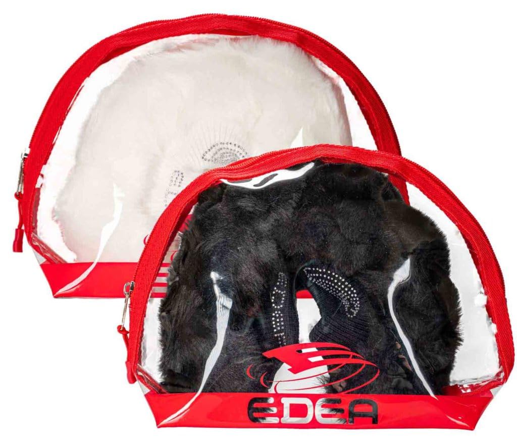 Edea Couvre-lames de patins à glace en fourrure écologique