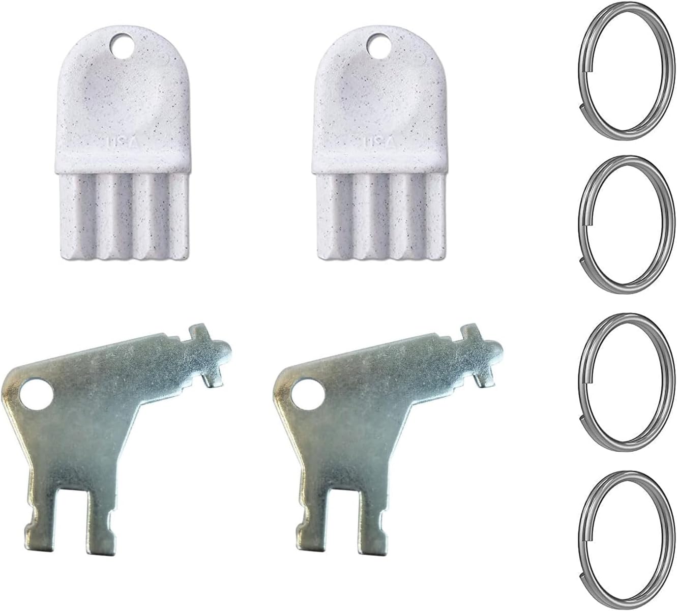 Paper Towel Dispenser Key Set,4 Pack Toilet Paper Dispenser Keys with