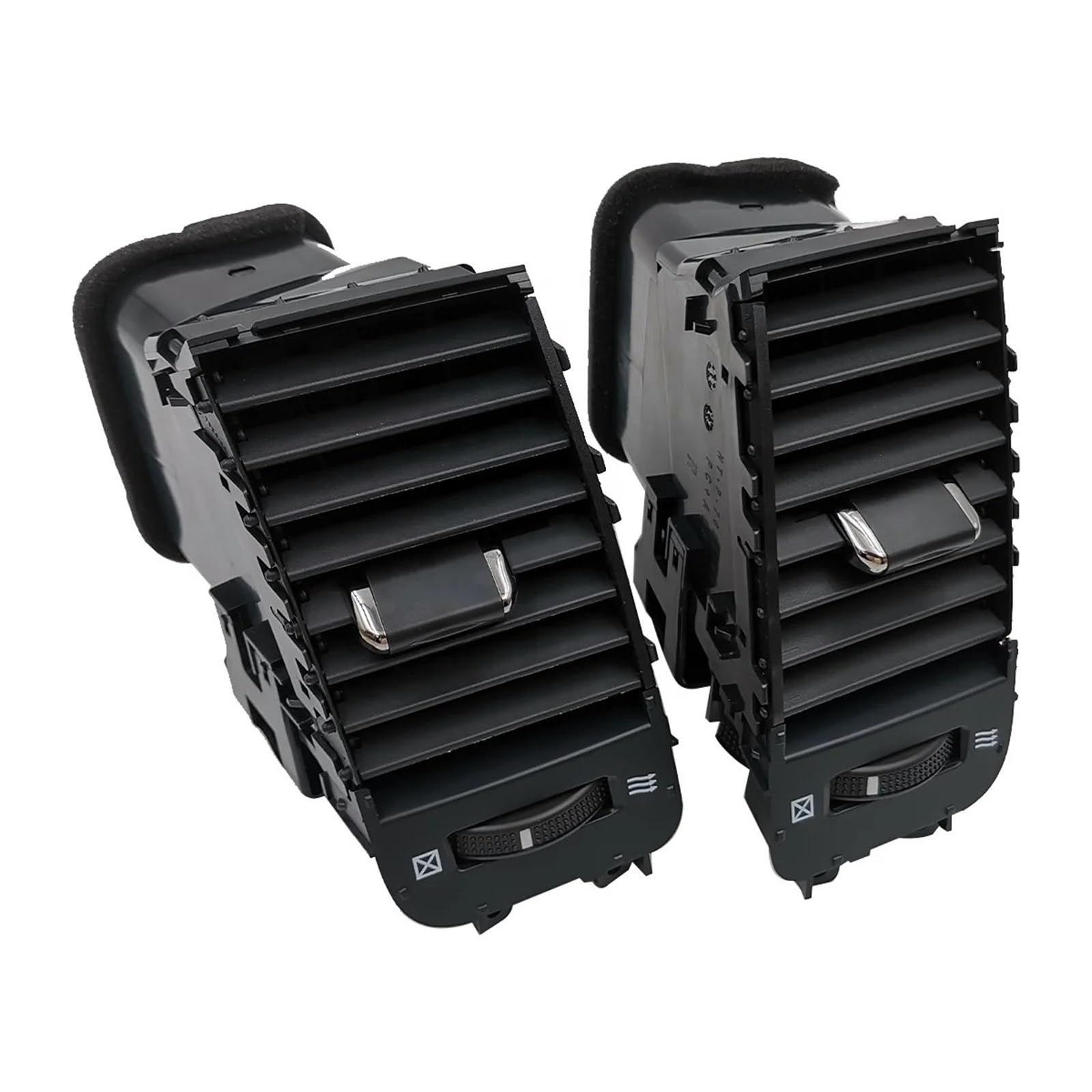 Aireador Salpicadero Consola Central Para Toyota Para Land Para Cruiser Prado 120 Para Lexus GX 470 2003-2009 Salida Ventilación Del Aire Acondicionado Coche(2Pieces Brown LR)