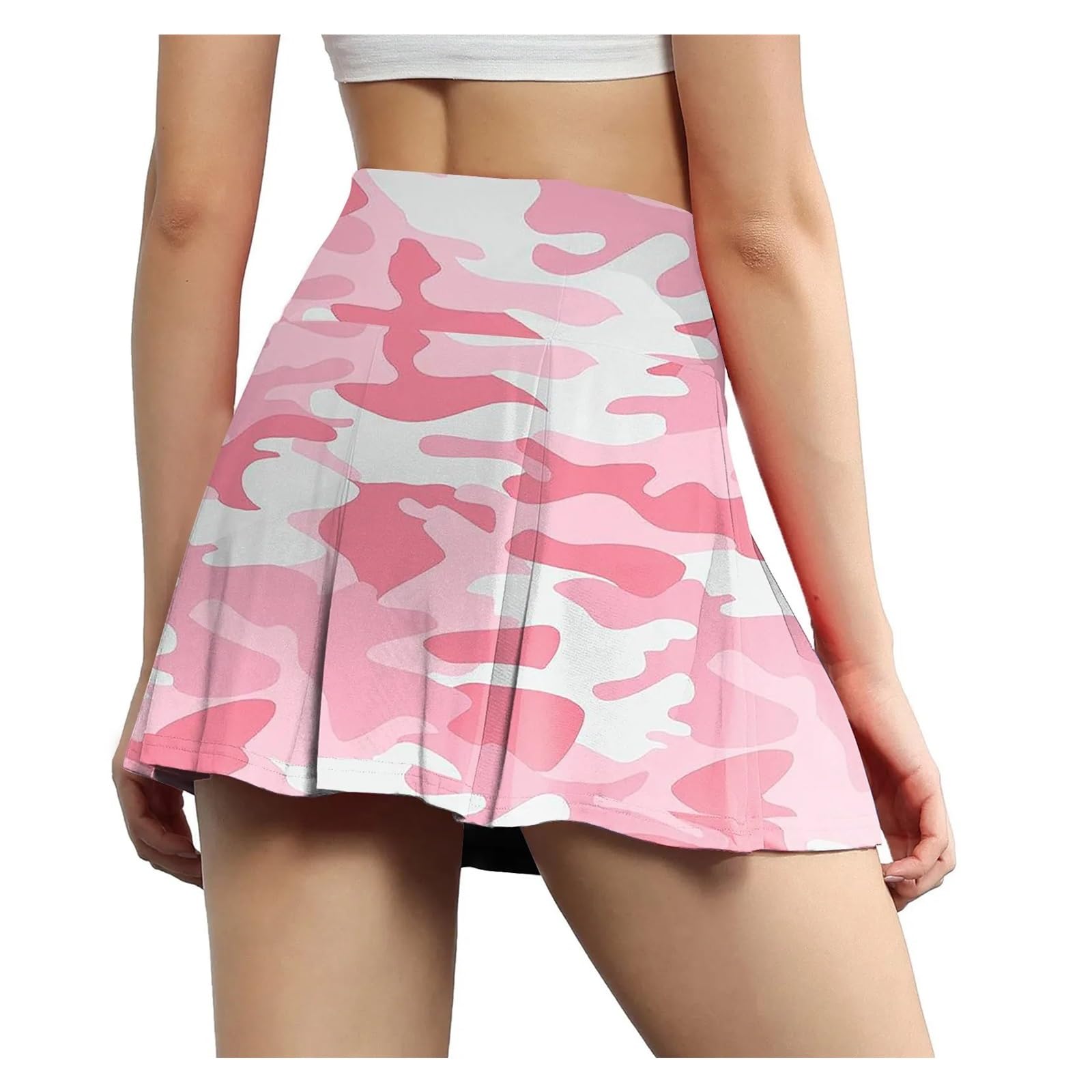 Gonne da Golf Gonne da Tennis Elastiche plissettate Donna, Pantaloncini Interni Corsa e Yoga, gonne-Pantaloncini Golf, Abiti