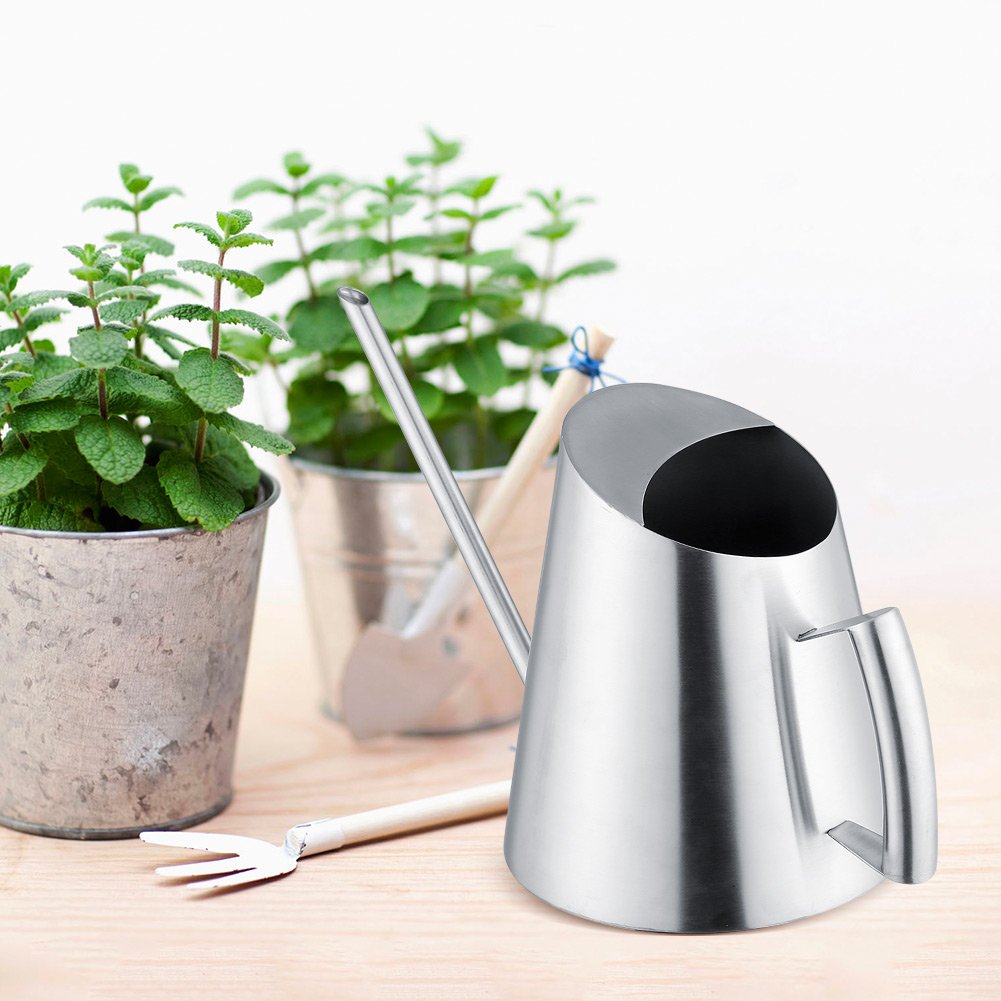 Arrosoir en acier inoxydable - Grande capacité - 1500 ml