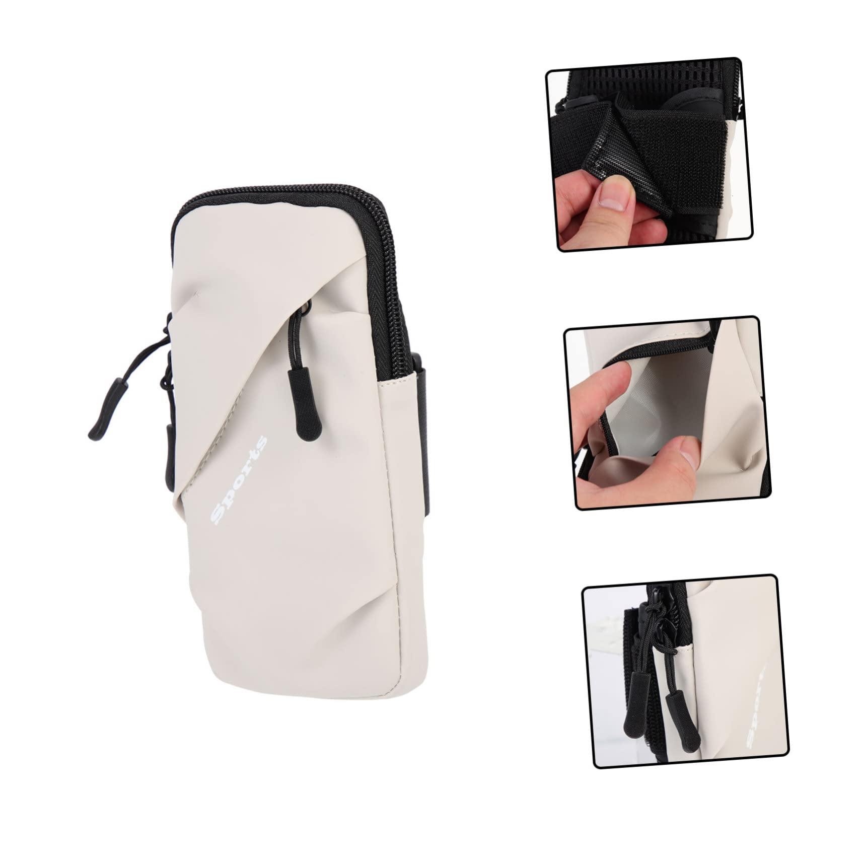OSALADI 3pezzi Borsa Per Telefono Da Braccio Per Sport Per Corsa Materiale Traspirante e Resistente Adatta Per Smartphone Di Diverse Perfetta Per Allenamenti All Aperto