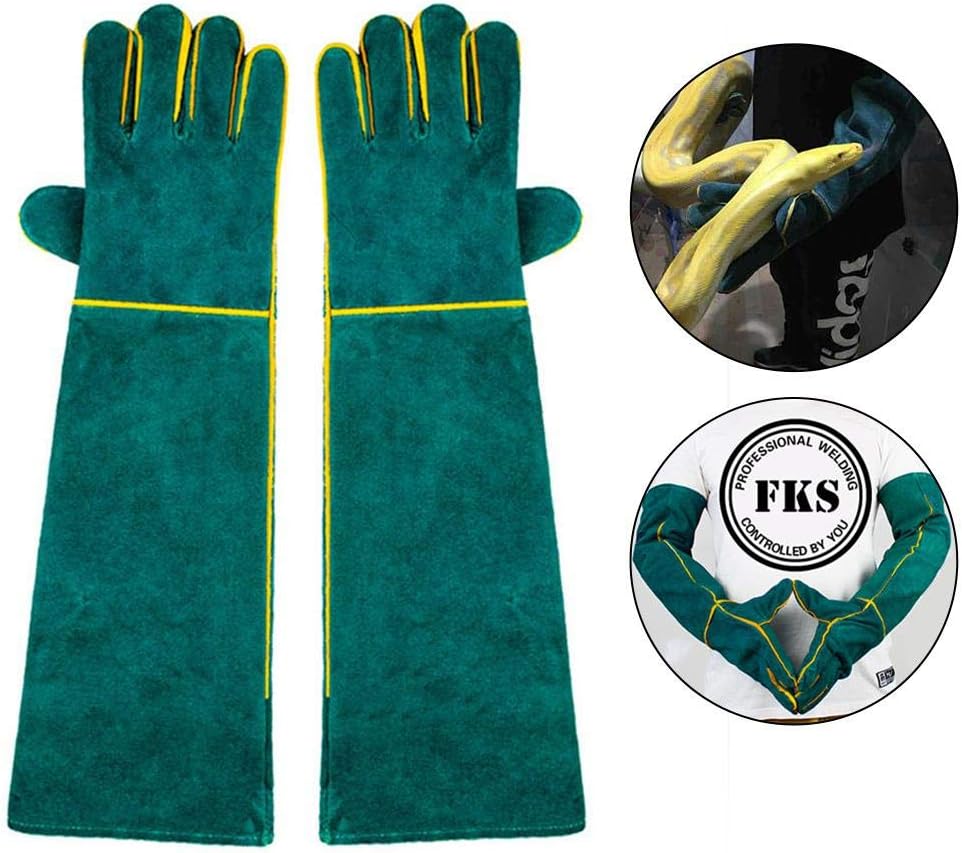 guanto in pelle per ragni