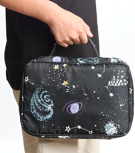 Miniatura 6 de Funda de transporte para la Biblia, bolsa protectora para la Biblia con asa y bolsillo trasero con cremallera, regalo para niñas, mujeres, madres,