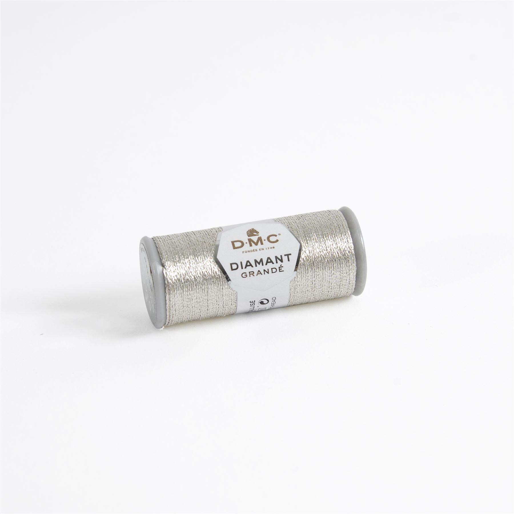 Diamant Grande Metallic Thread 21.8yd-Light Silver -381-G168