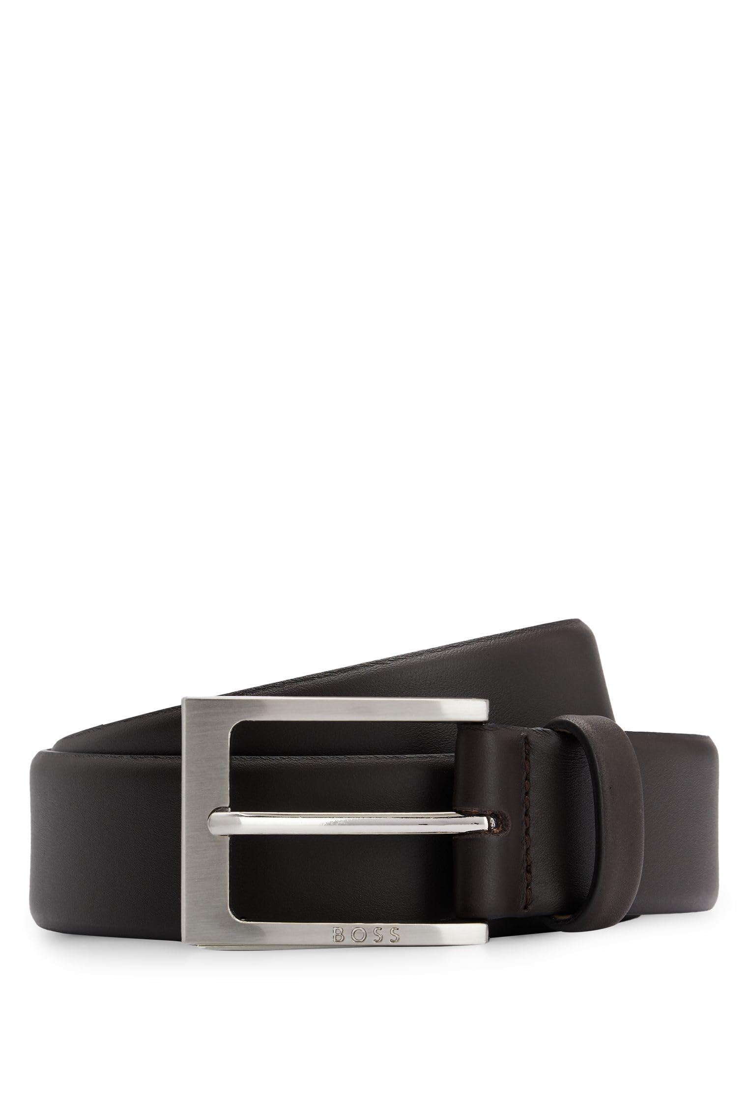 Boss Men's New - Dark Brown203 Barnabie Belt, Dark Brown203, 85