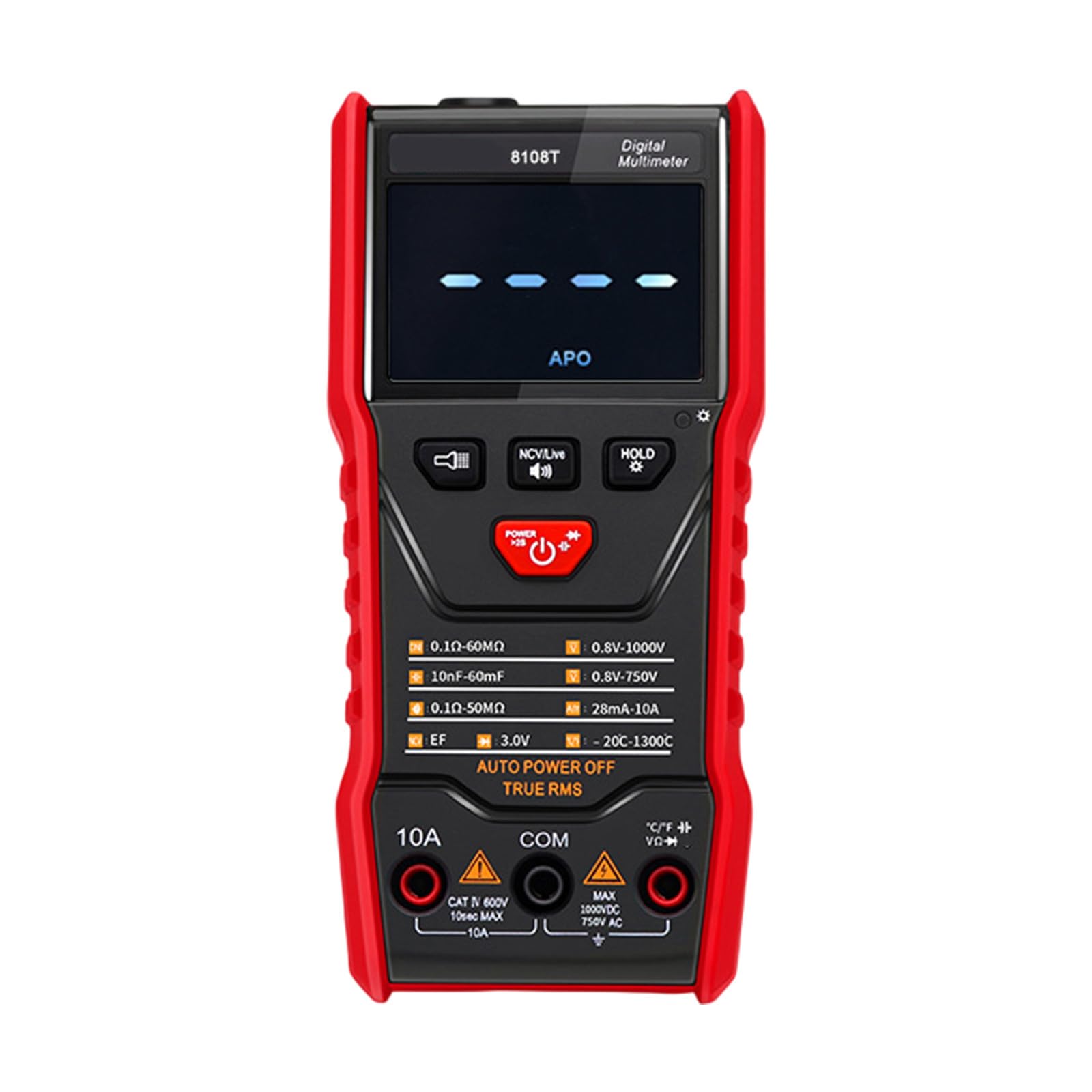 Whoasyst Multimeter Portable Thai Voice Lightweight Electrical Tester Offering Reliably Readings For Automotive And Home Repairs Electrical Tester