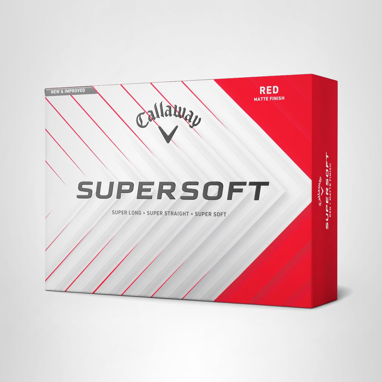 Amazon.co.jp: キャロウェイ(Callaway) ゴルフボール SUPERSOFT RED 25