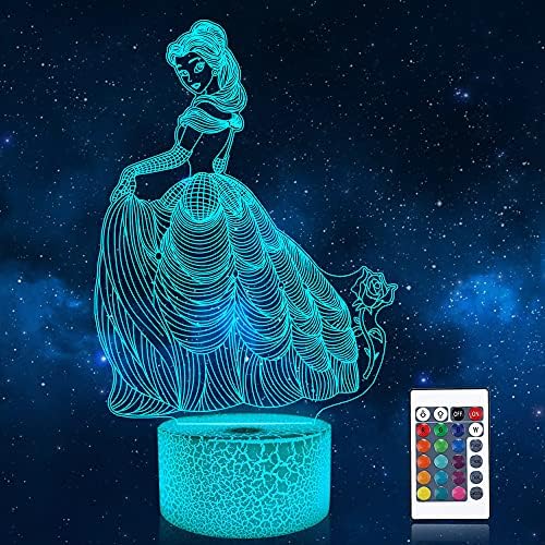 Attivolife Cross 3D Night Light, Jesus Illusion Hologram Lamp 16 Color Changing with Remote Control + Timer, LED Best Room Decor Birthday Christian Gift for Religious Women Men Commemorate Present