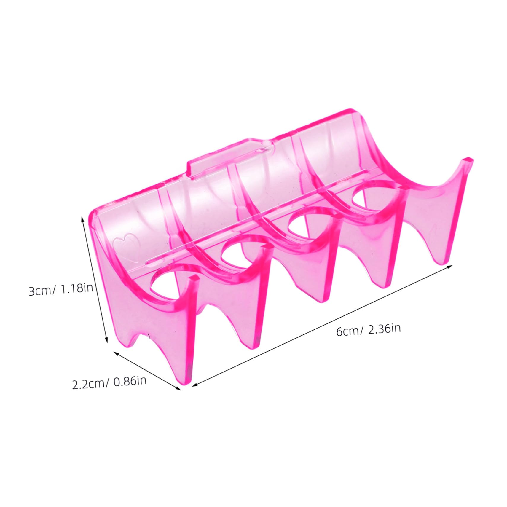 Beavorty Hairdressing Perm Roller Holders Stand Hair Curling Rods Racks Insulation Bar Holders Hair Curling Tools Storage Stylish Design