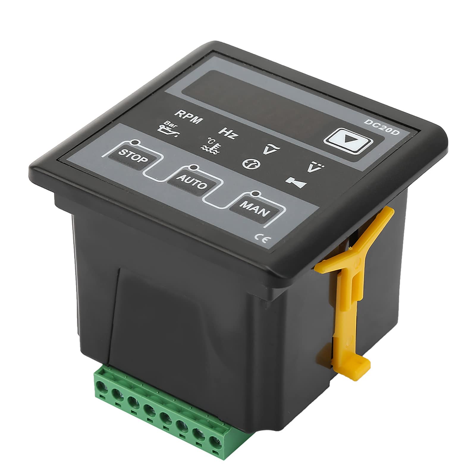 DC20D Controlador de Grupo ElectróGeno PequeñO, Grupo ElectróGeno Refrigerado Por Aire MóDulo De Control AutomáTico para Generador Diesel