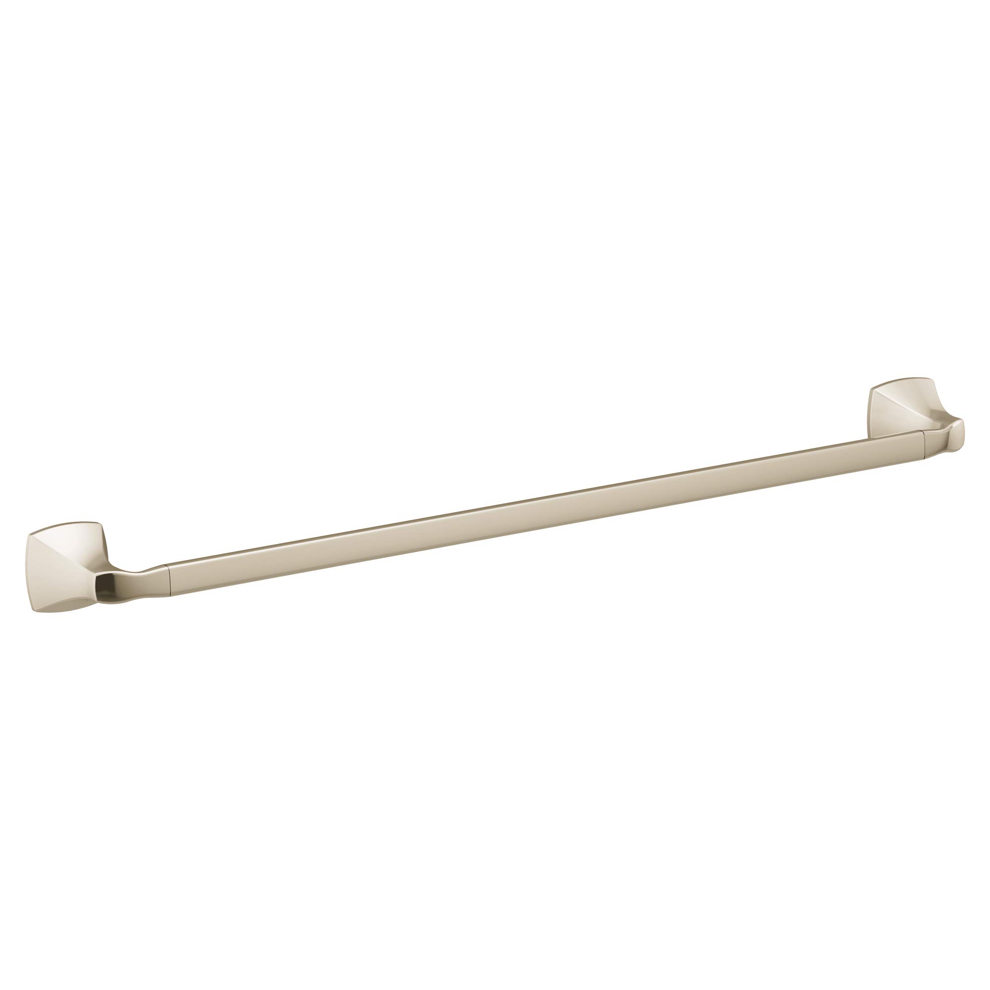 moen yb5124nl voss 24-inch bathroom -towel bar, polished nickel