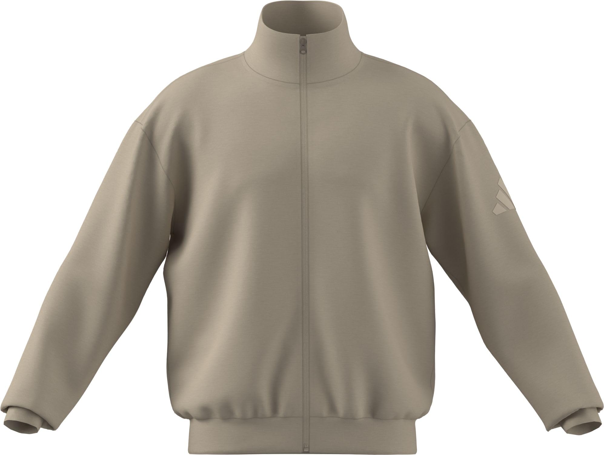 adidas Men's Soft LUX Track TOP, Crystal Linen, L