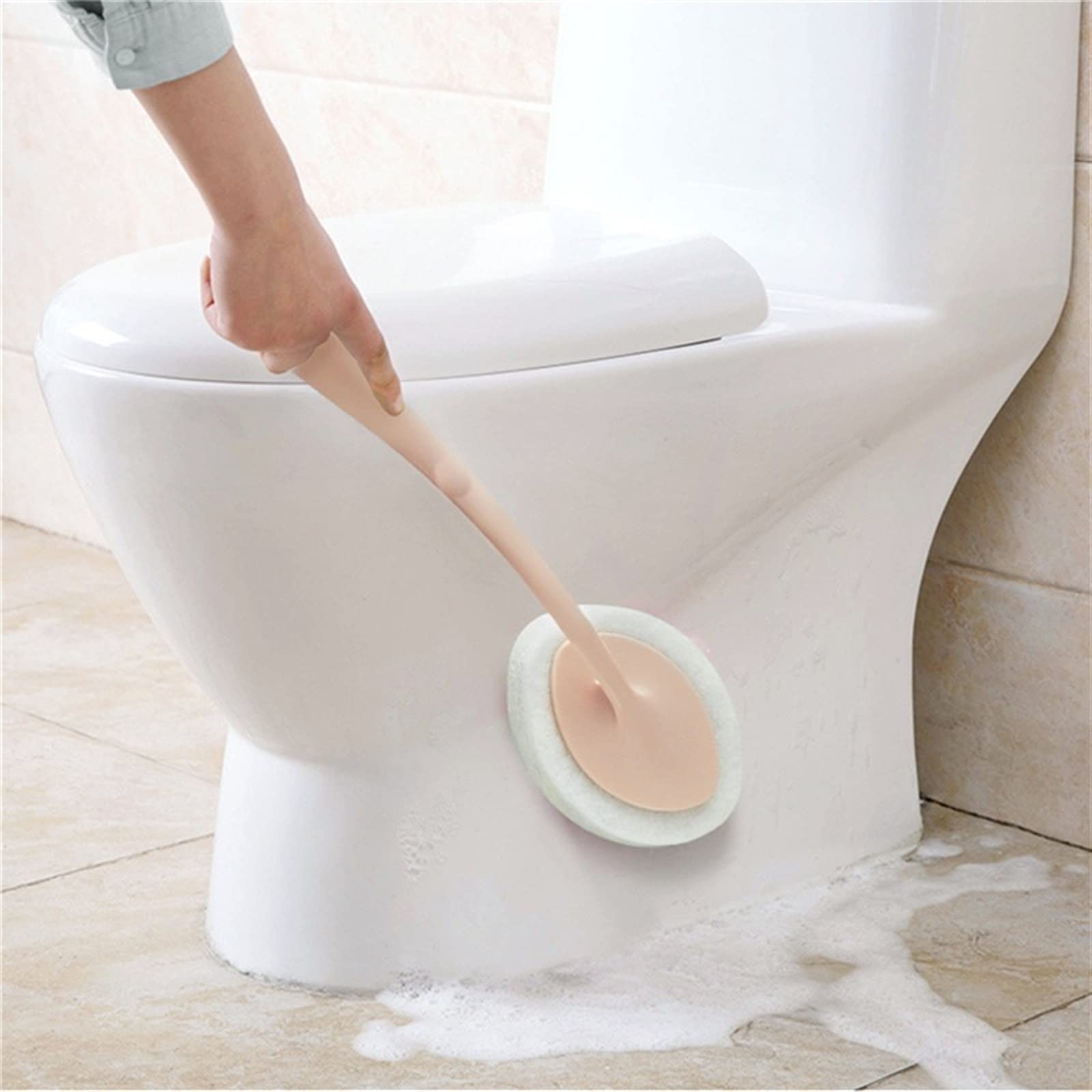 Rasquetas para Ducha, Esponja limpiadora de Ducha for Cristales y Espejos Multicolor(Grey)