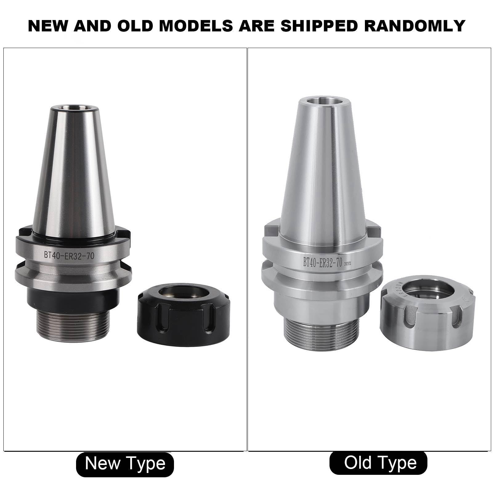 lyrlody BT40-ER32-70 2~20 Mm / 0.1~0,8 Pollici 70 Mm / 2,8 Pollici CNC Tool Holder 40Cr CNC Tool Holder Macchina Incisione Macchina per Perforazione del tornio.