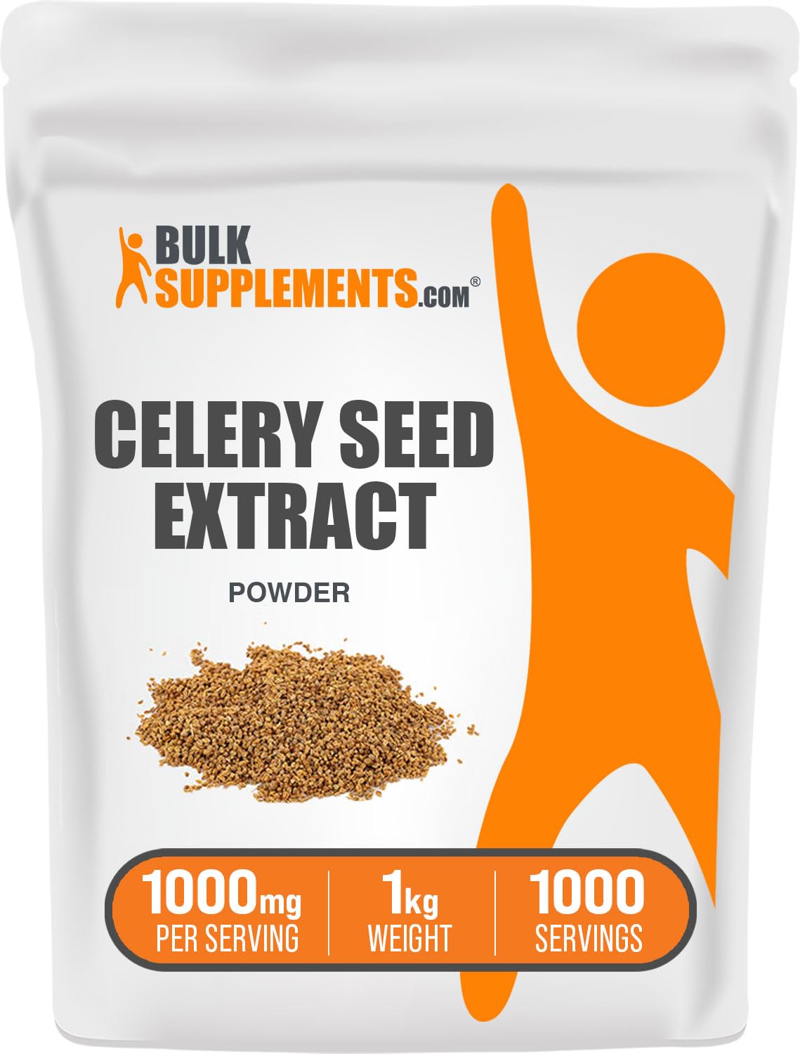 BULKSUPPLEMENTS.COM Celery Seed Extract Powder - 1000mg of Celery Seed Extract per Serving - 1 Kilogram