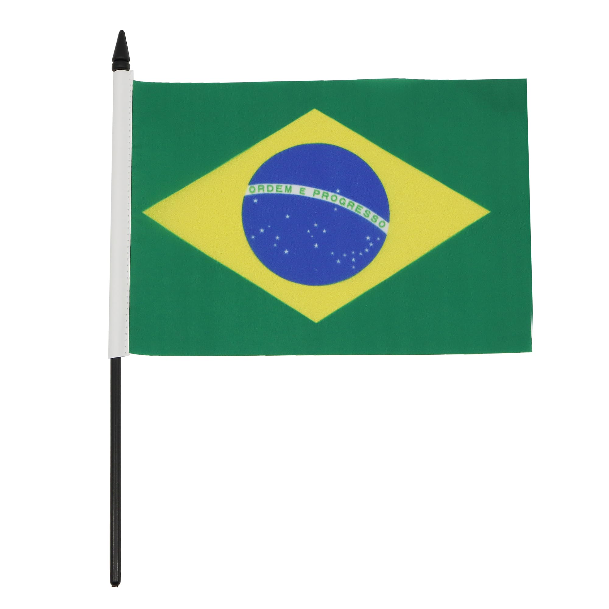 AZ FLAG Bandiera Da Tavolo Brasile 21x14 cm Piccola Bandierina Brasiliana