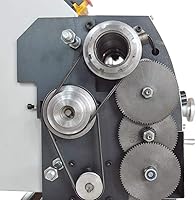 Vista 4 de Techtongda Torno de banco de velocidad variable de 8 x 16 pulgadas con torno de banco de motor sin escobillas de 900 W, 110 V MT5