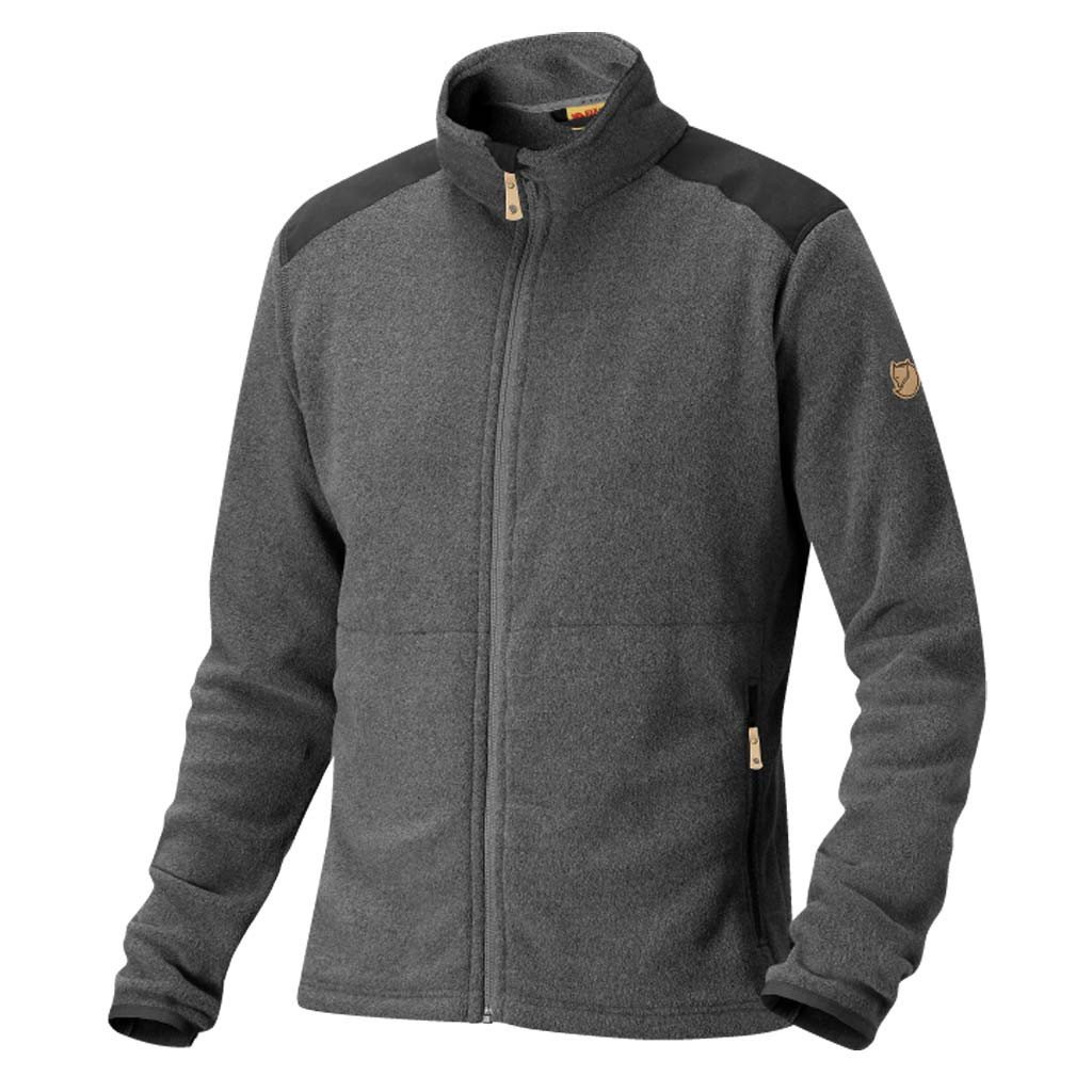 Fjällräven Men Sten Fleece Jacket - Dark Grey, X-Large