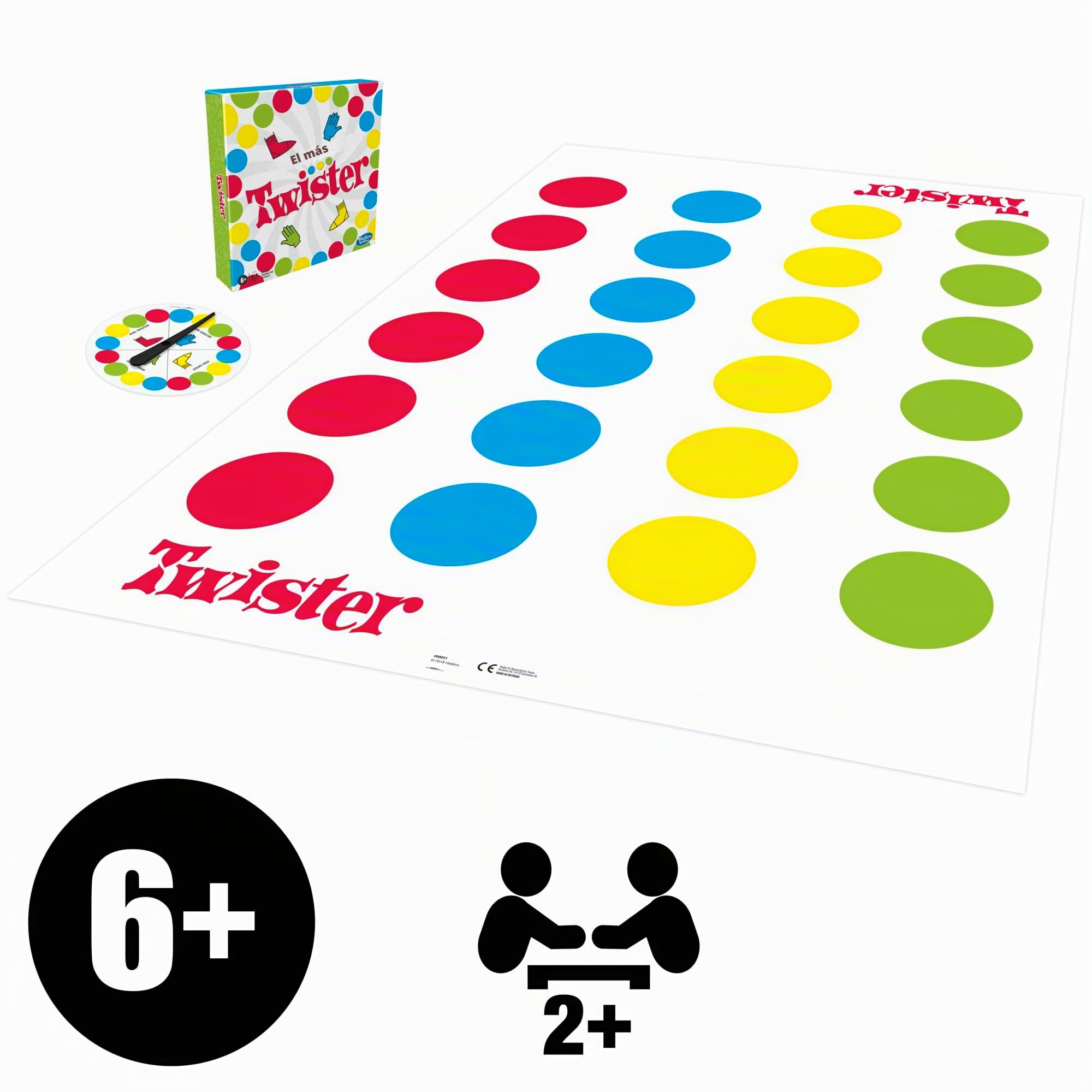 Twister - Juego de Equilibrio Divertido, versión Francesa