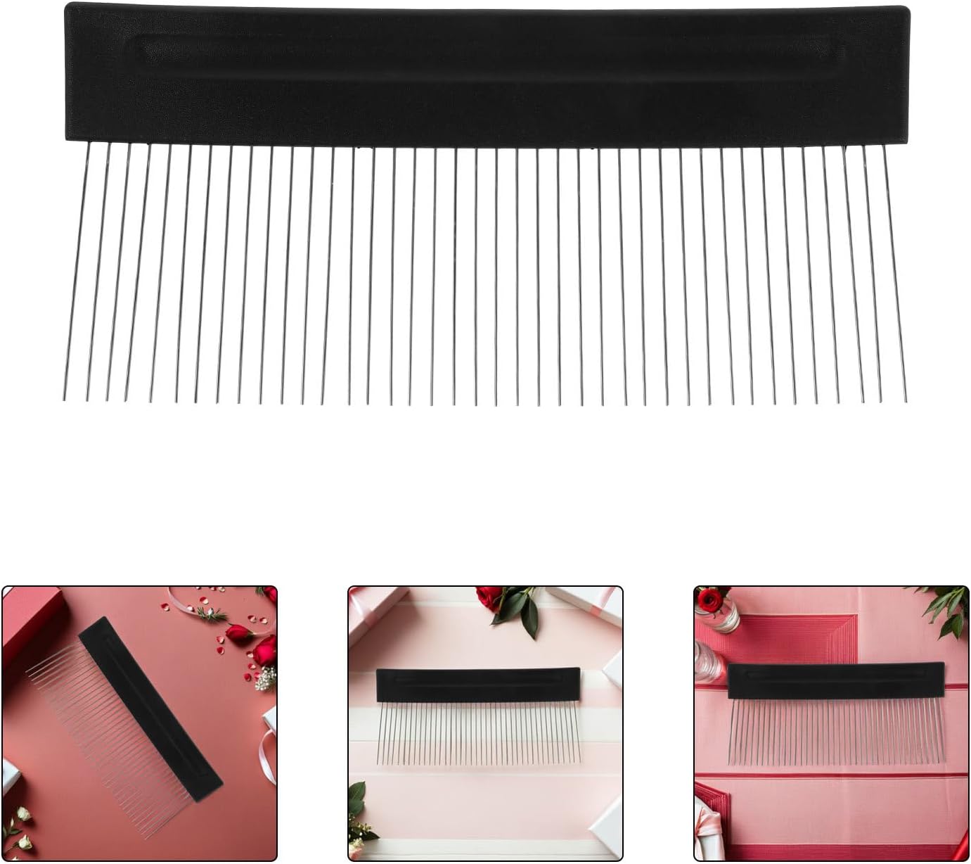 VOSAREA Texture Graining Comb Tool Paint Graining Tool for Plaster Walls Wall Texture Scraper for DIY Pattern Creation Home Decor and Art Projects