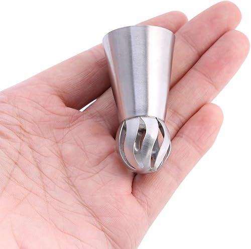 Miniatura 9 de Boquillas para tartas, 3 piezas, juego de boquillas de glaseado de flores rusas para decoración de pasteles, pastelería, magdalenas y pasteles, para