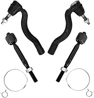 Vista 87 de TRQ - Juego de barras de acoplamiento delanteras interiores y exteriores