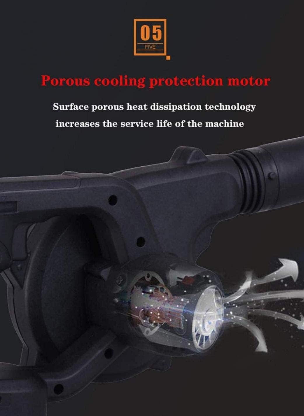 Cordless Leaf Blower 3 in 1 3500W Electric Garden-Lithium Battery Rechargeable Blower High Powerblack Ergonomic Leaf Blower 258 One Power 258 One Power (258 Two Power) (258 One Power)