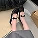 Women's Embroidery Lace Mesh Ballet Flats, Elegant Square Toe Flat Shoes for Party, Fashionable Daily Clothing Decor, Lightweight Breathable Comfortable Shoes for Women & Girls, Footwear (black,8)