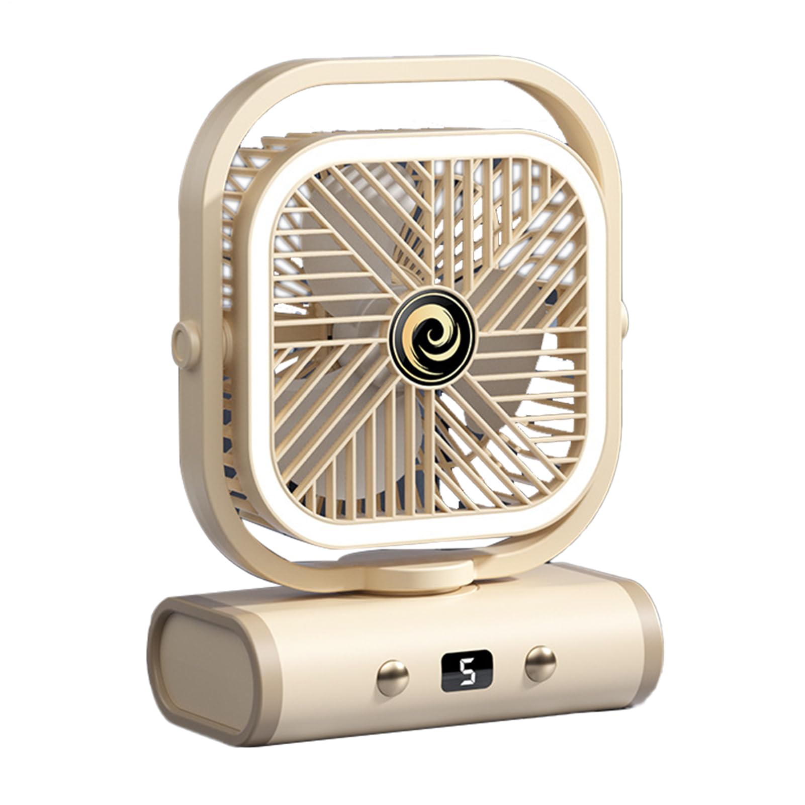 Ventilateur de bureau contre la chaleur appareil compact autonome