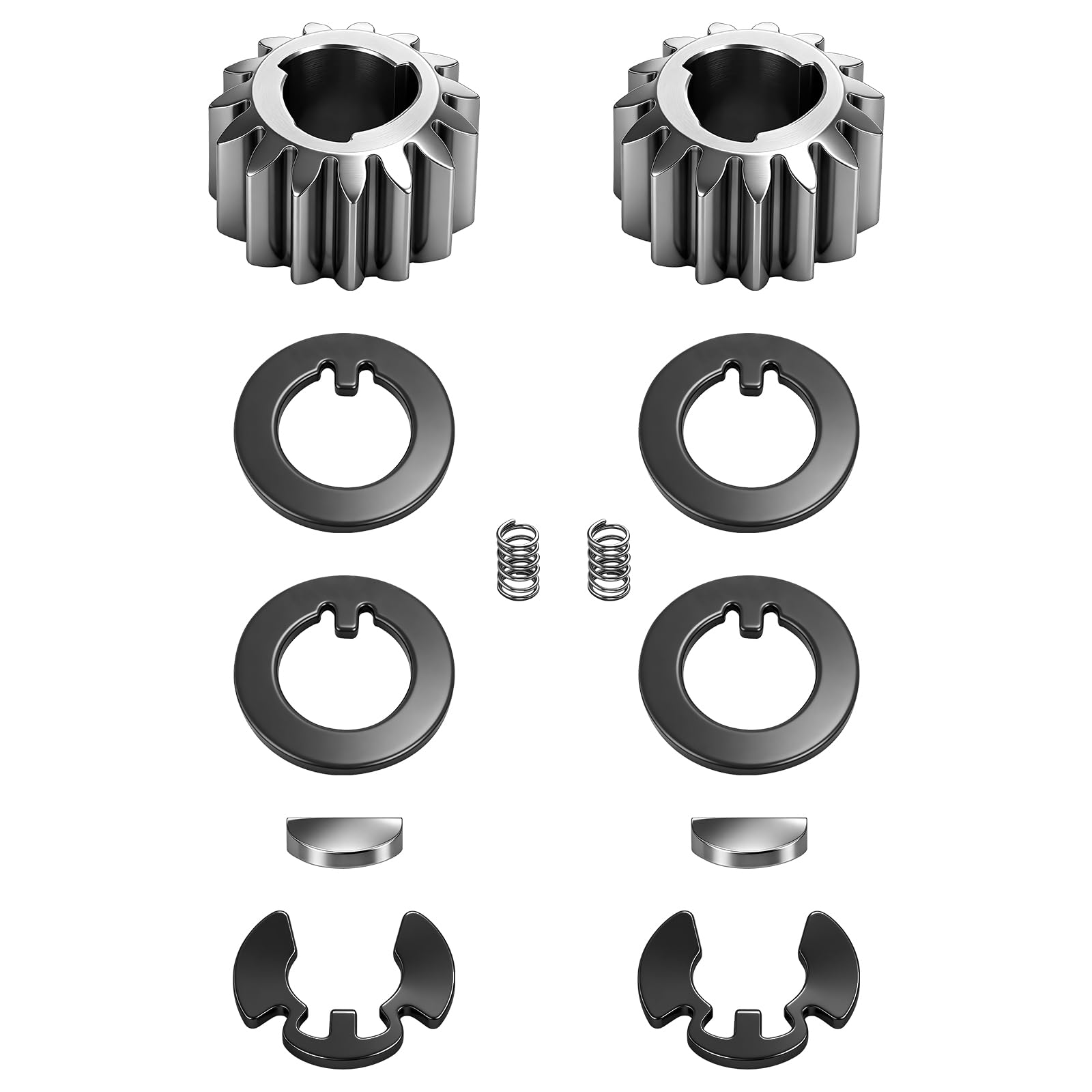 105-3040 - Kit de engranajes de rueda trasera recicladora (15 dientes) para cortacésped recicladora Toro de 22 pulgadas, sustituye a 105-6840 65-27204 39-9650 612066