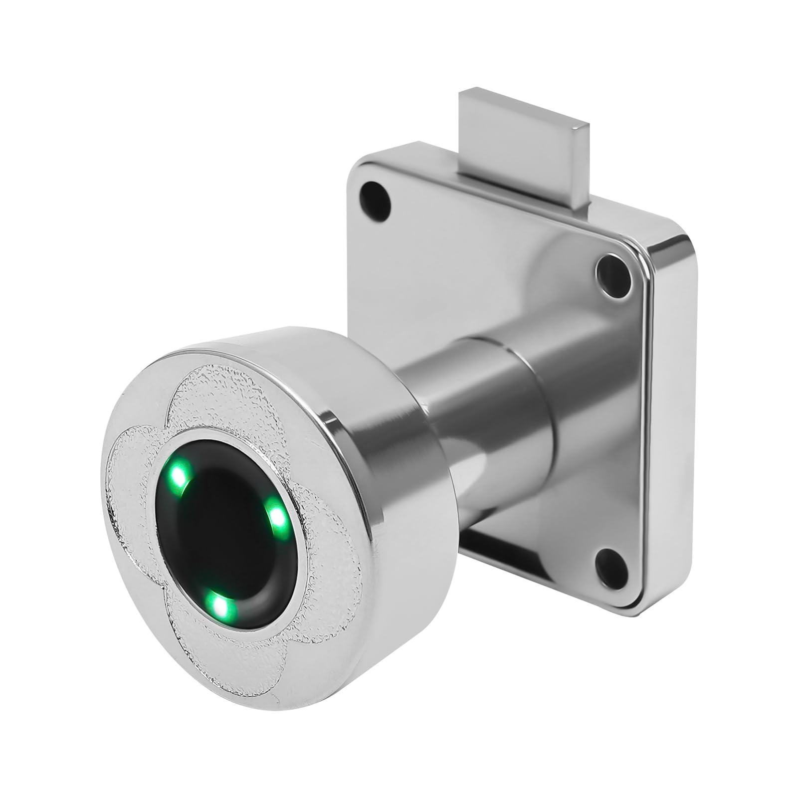 Cerradura de huellas dactilares Smart Fingerprint Lock con 20 huellas dactilares, capacidad de almacenamiento de 6-8 meses, tiempo de espera, cerradura de huellas dactilares, con USB, recargable para