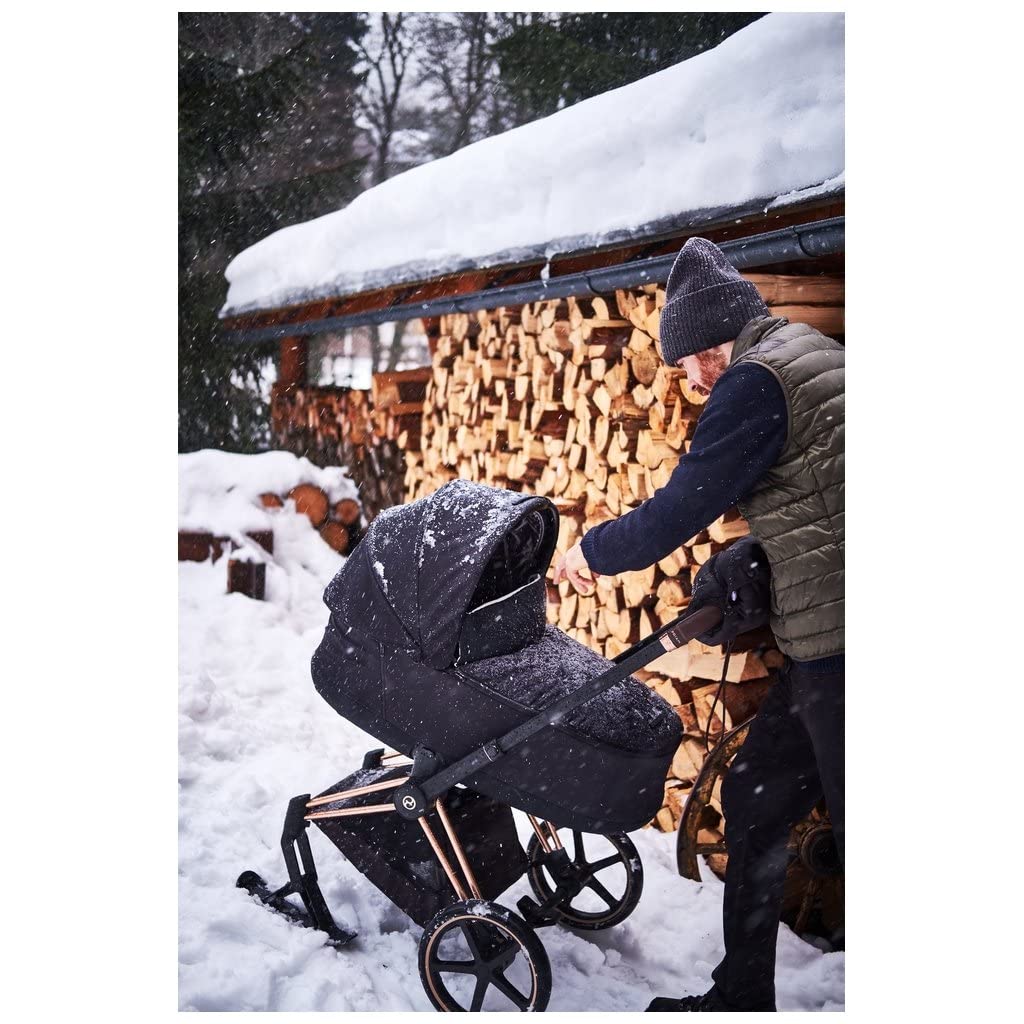 CYBEX Priam Skis/Black-Black PU4 Baby Products