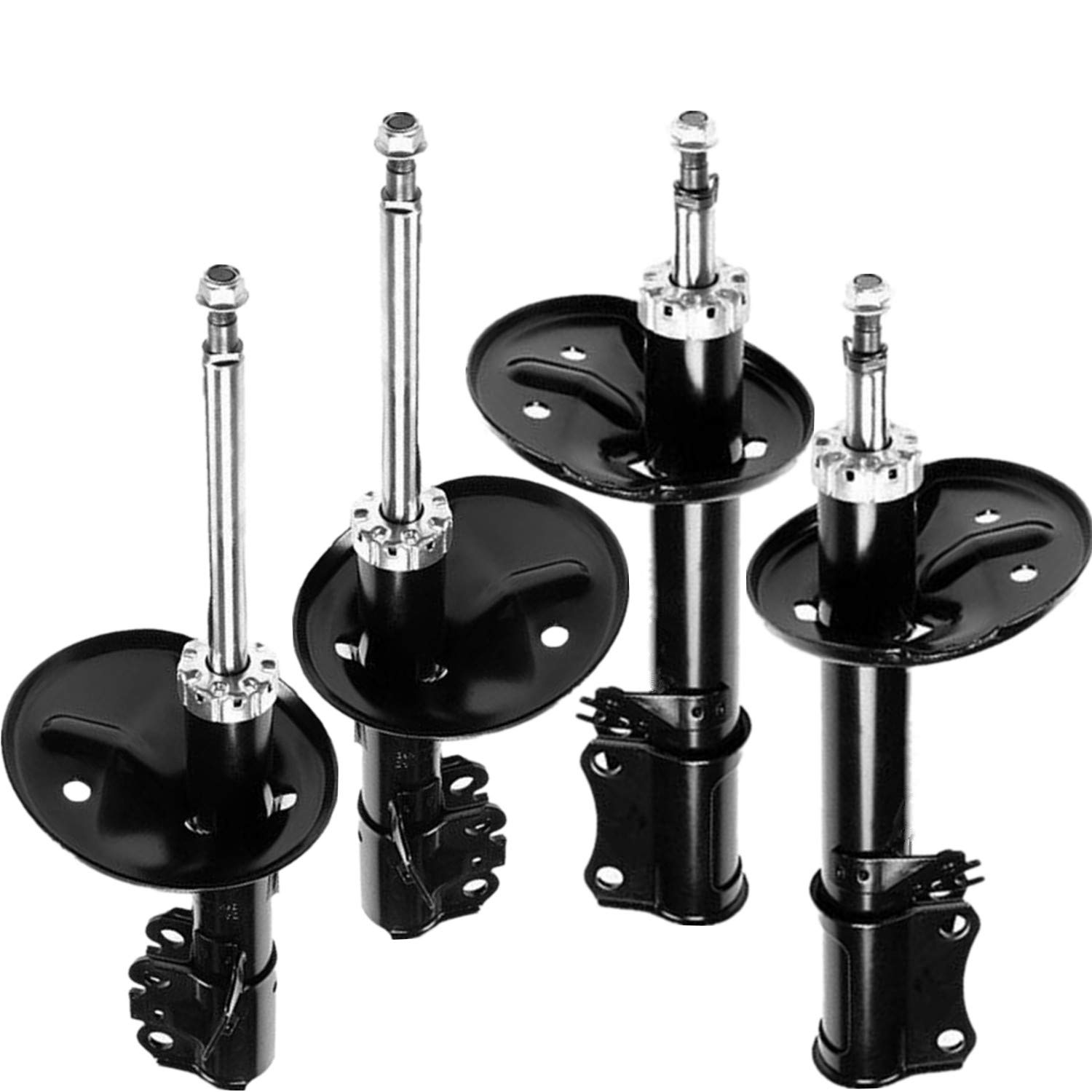 Maxfavor Front & Rear Strut Shock Absorbers Set For 2002-2003 Toyota Camry 2.4L/3.0L & Lexus ES300 3.0L - Full Suspension Replacement