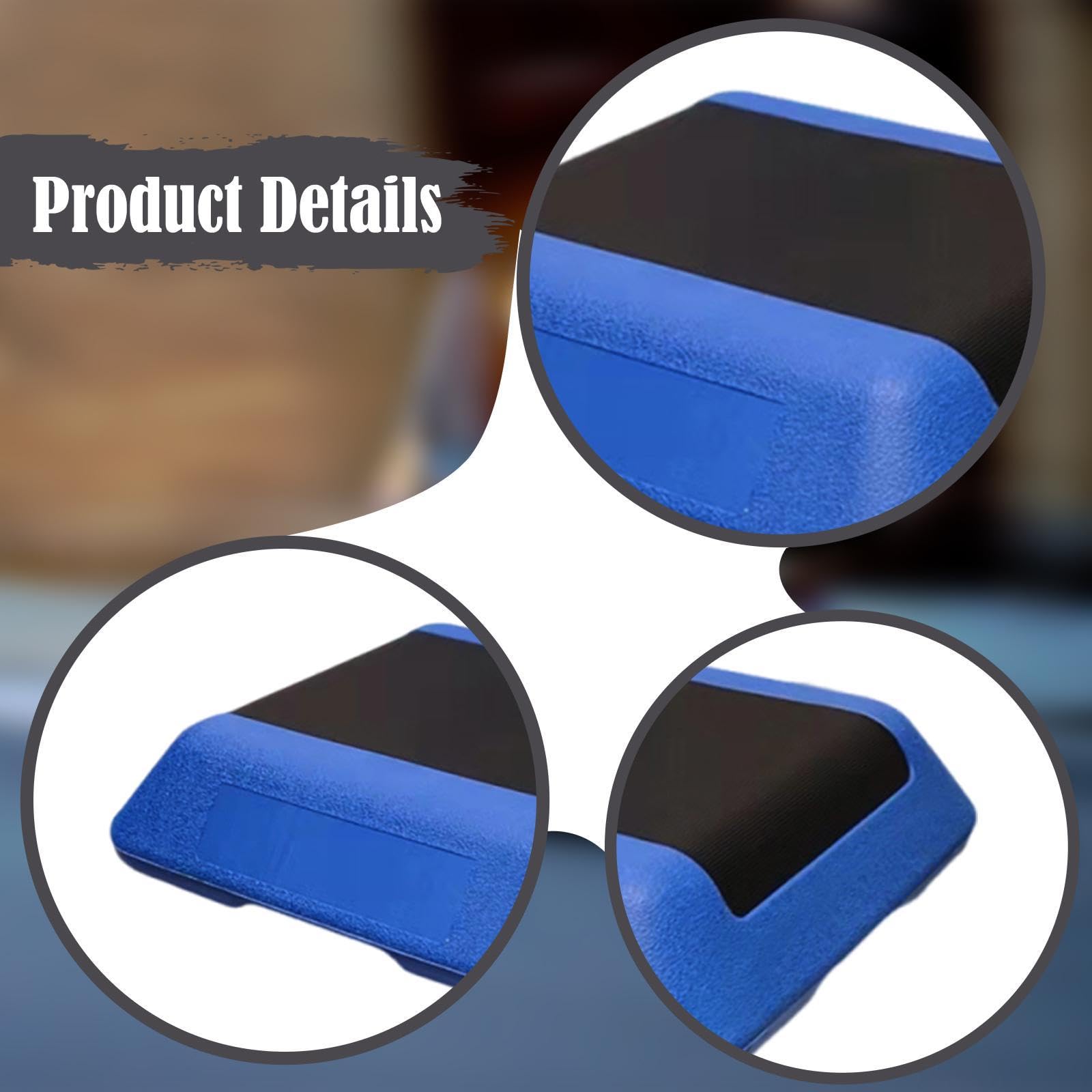 Stepper Aerobico per Fitness, Superficie Antiscivolo, Piattaforma per Il Rafforzamento Delle Gambe, Attrezzatura Portatile in Polipropilene, Adatta Pe