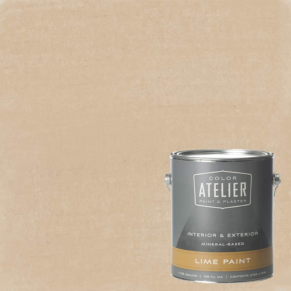 Color AtelierLime Paint (1 Gallon, Linen Beige)