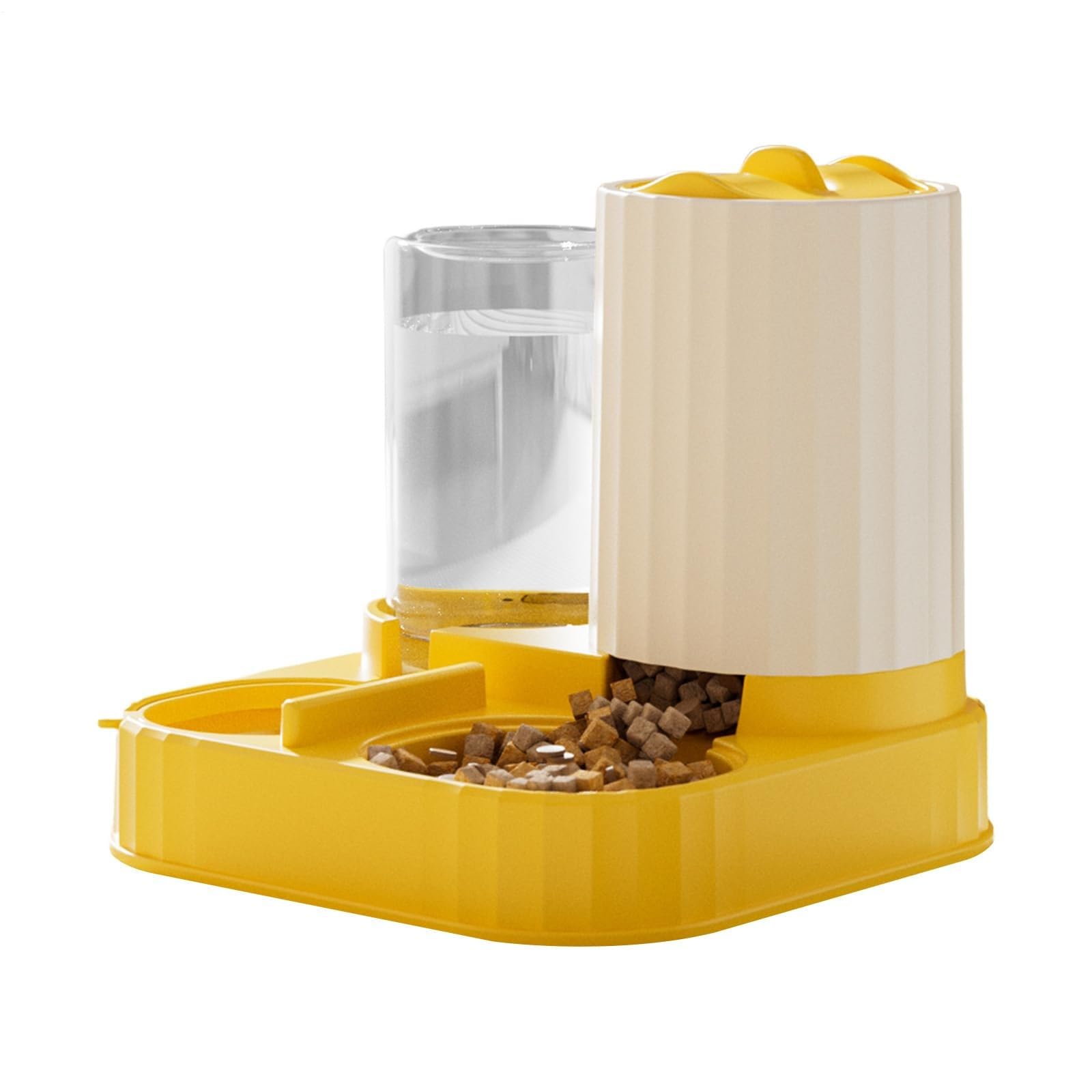Distributeur de nourriture 2 en 1 pour résoudre la séparation humide et sèche du chat