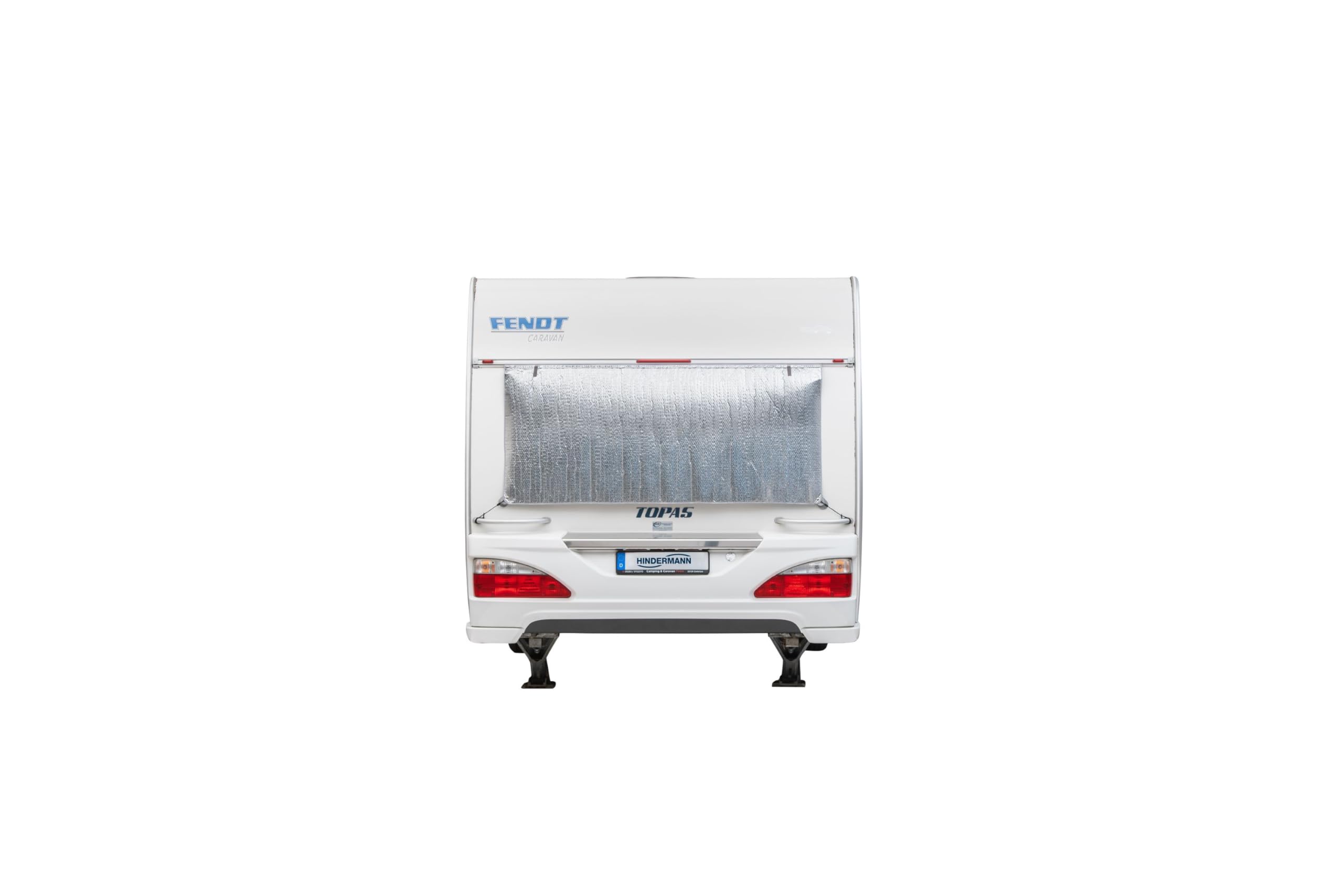 Hindermann Thermomatte Für Wohnwagen - Luftpolsterfolie 130x74cm Silber