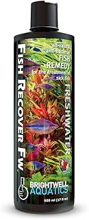 Brightwell Aquatics Brightwell Fish Recover FW - All-Natural Fish Remedy for Treating Sick Freshwater Fish, 500 ml