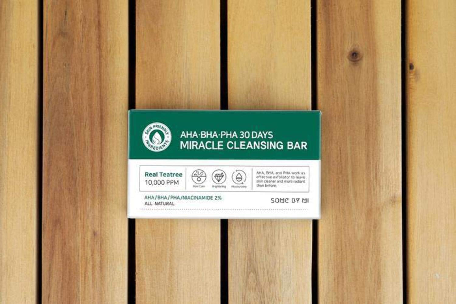 SOME BY MI Aha.Bha.Pha 30Days Miracle Cleansing Bar 106g : Beauty & Personal Care