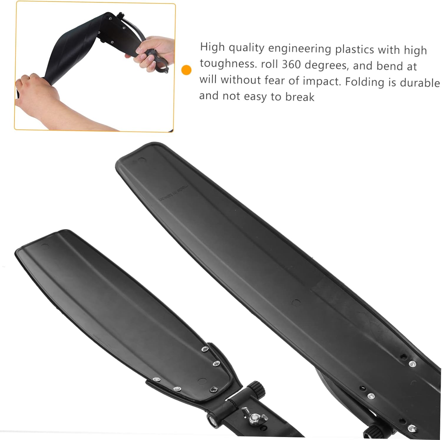 GALPADA 1Set Bike Mud Guards for Bikes Front and Rear Fenders for Mountain and Road Bicycles Efficiently Reduces Mud and Dirt