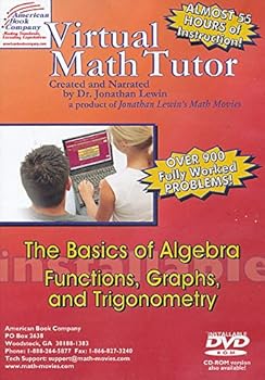 DVD-ROM Virtual Math Tutor by Dr. Jonathan Lewin Book