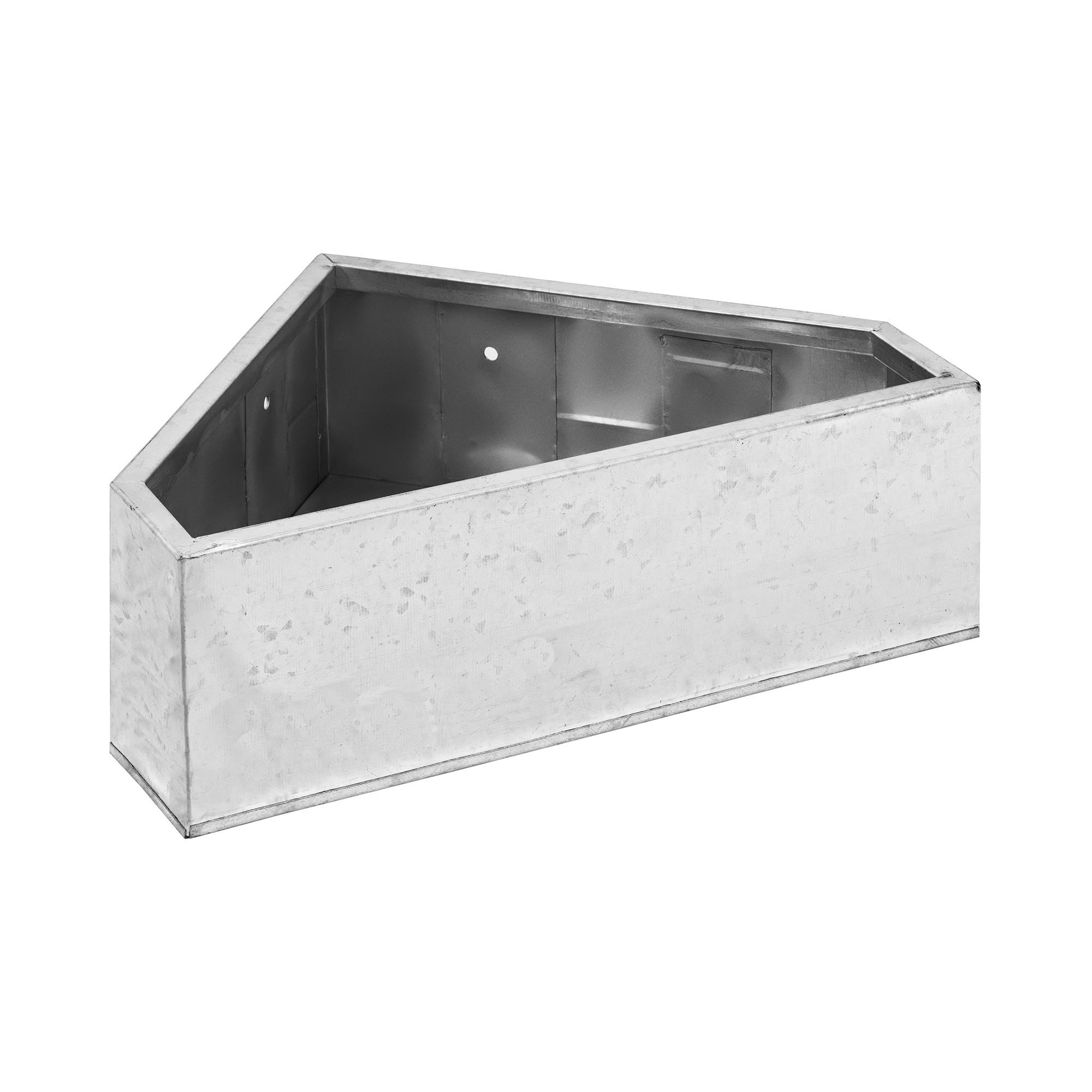 Comedero para Ganado 64 x 45,5 x 21 cm Volumen de 30 L Triangular Comederos para caballos Comedero para vacas Comedero para cerdos Comedero para terneros